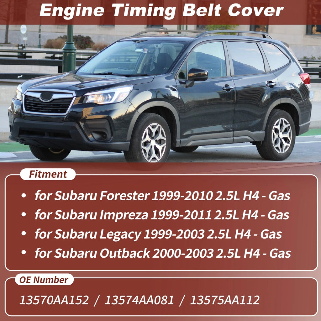 Engine Timing Cover Replacement for Subaru Forester 1999-2010 2.5L H4