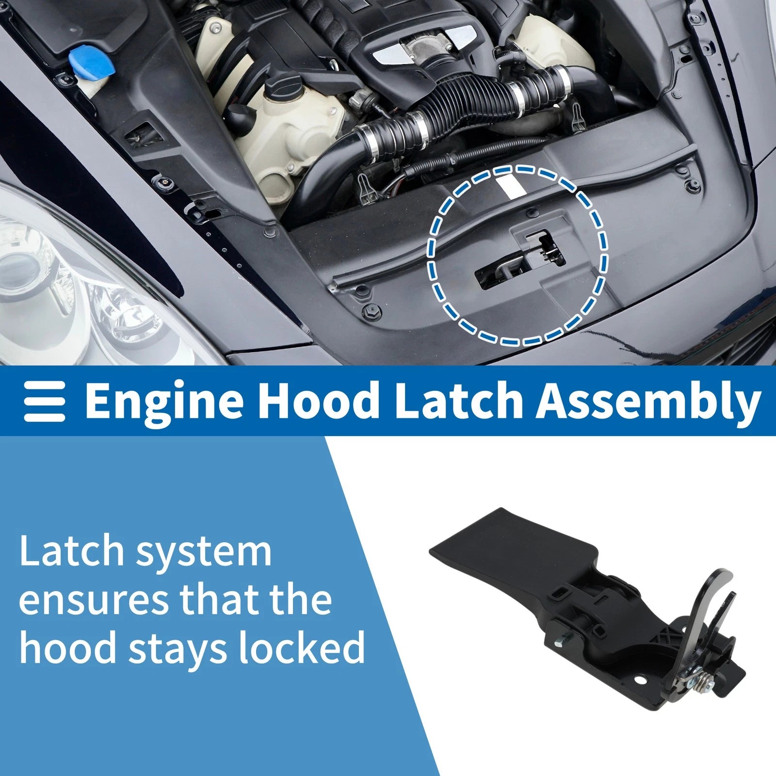 Hood Latch Assembly for Audi Q3 (2012–2015)