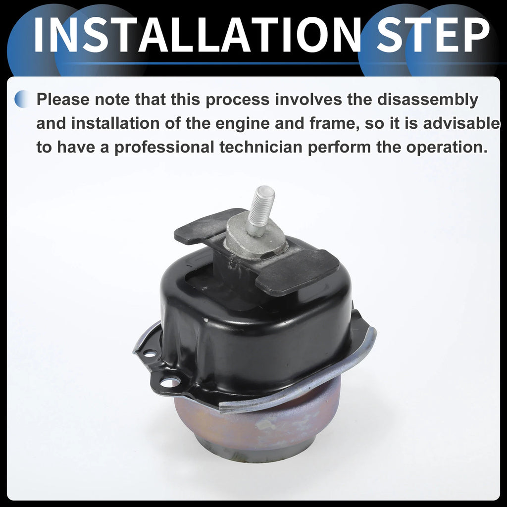 Engine Motor Mount for BMW X5 3.0si (2007–2010)