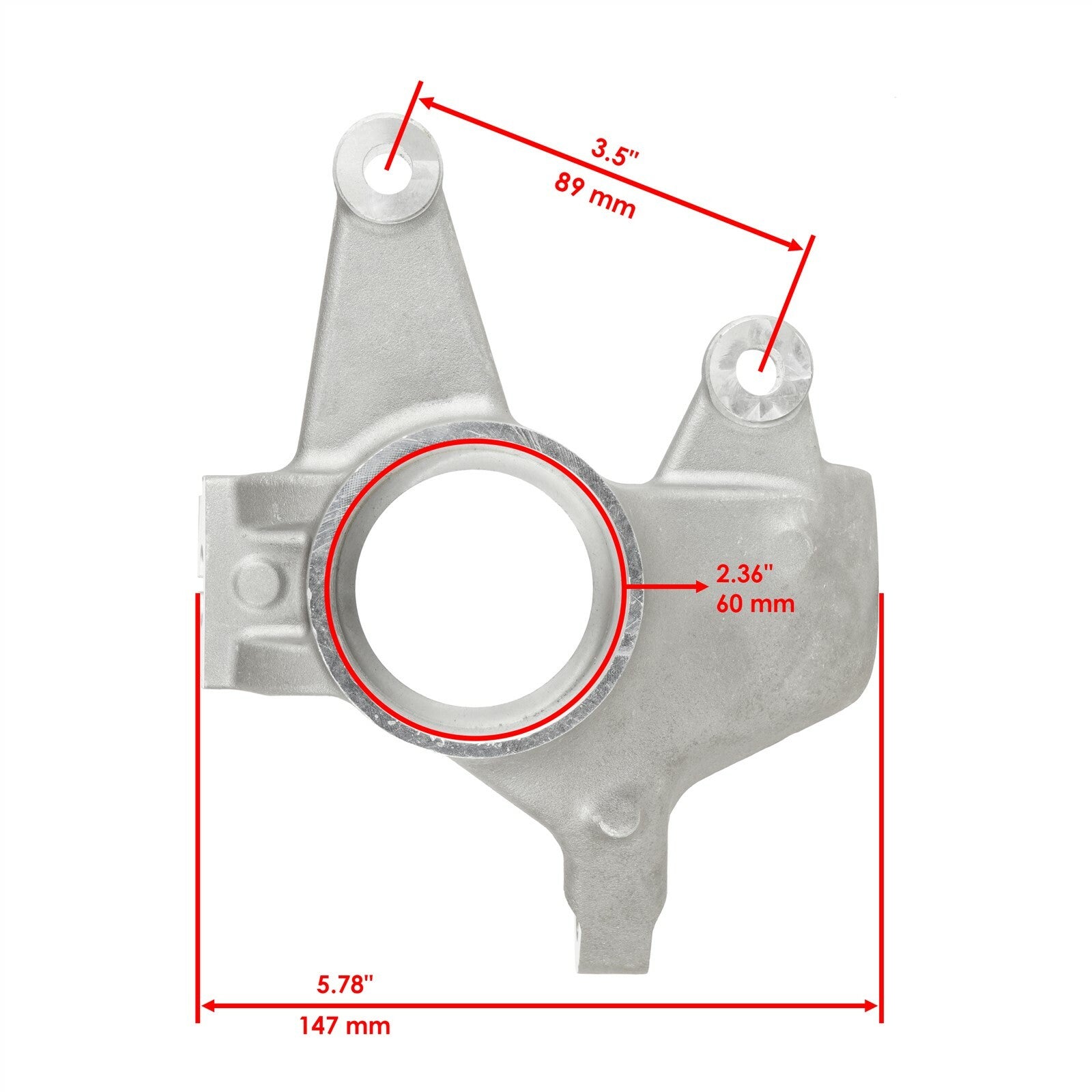 Front Wheel Knuckle Set Left Right for Can-Am Renegade 570 850 EFI (2016–2022)