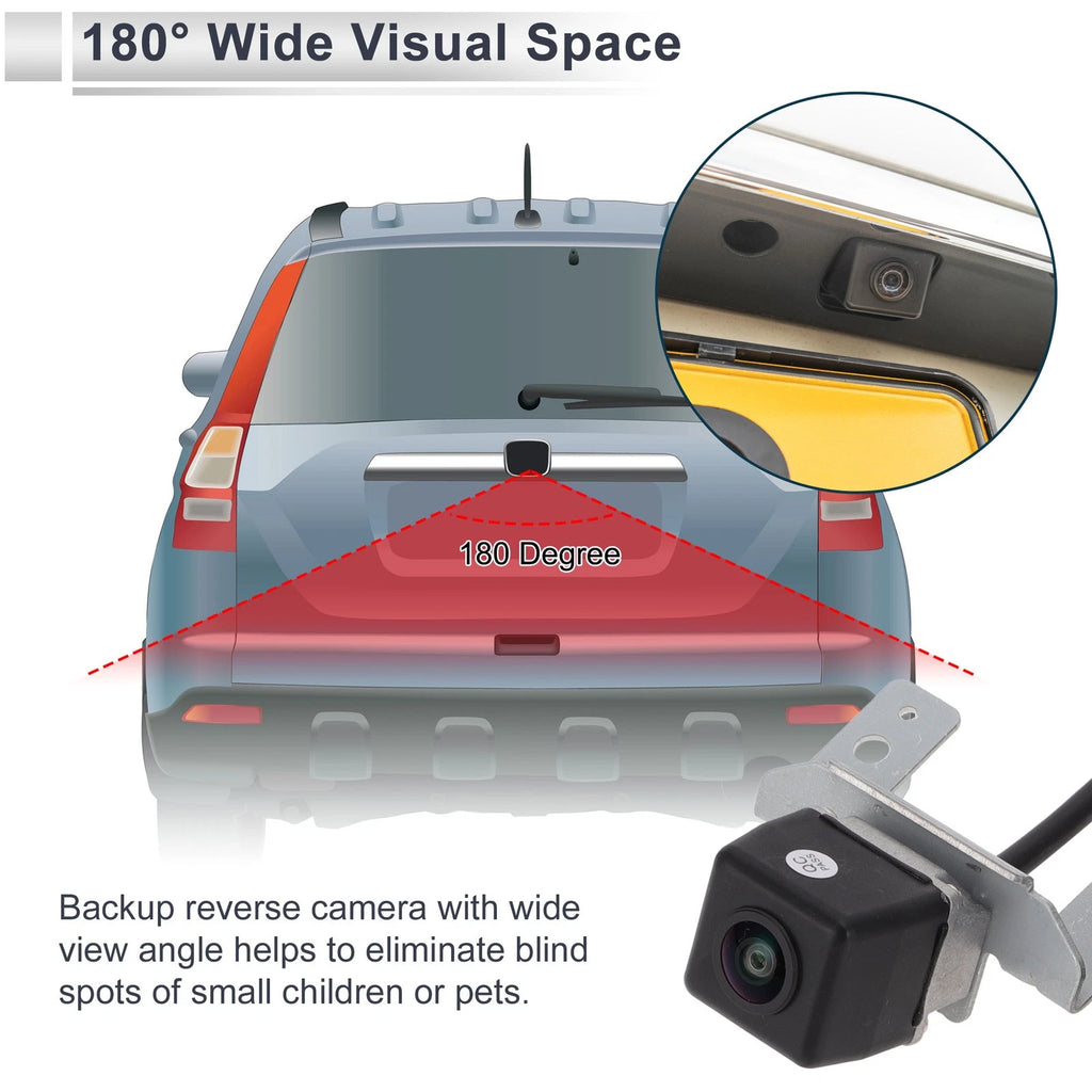 Rear View Camera Backup Reverse Camera 120-180 Degree for Hyundai Sonata (2011–2014)