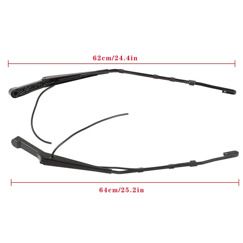 Wiper Arm Set for Mercedes Freightliner Dodge Sprinter (2007–2018) Black