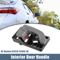 Right Interior Door Handle for Hyundai Tucson (2005–2009) Black Gray