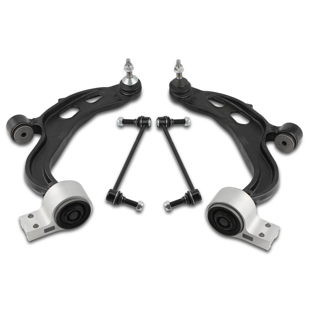 Front Control Arms w/ Ball Joints & Sway Bar Link for Ford Taurus (2013–2018)