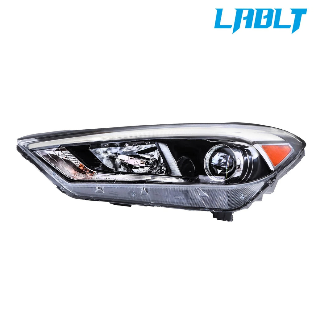 Left Headlight Halogen with LED Parking Light for Hyundai Tucson (2016–2018)