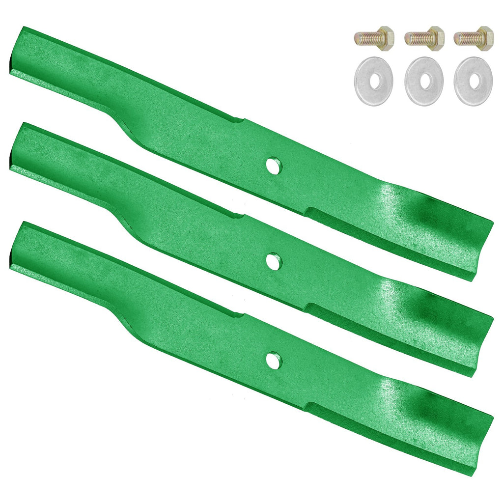 Deck Blade and Bolt Replacement Kit for Hustler Raptor SD SDX (2020–2023)