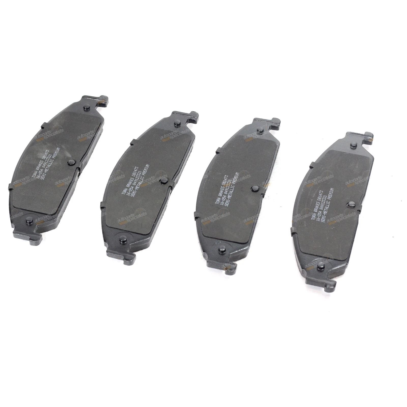 2 Front Disc Rotors + Brake Pads for Ford Territory (2004–2014)