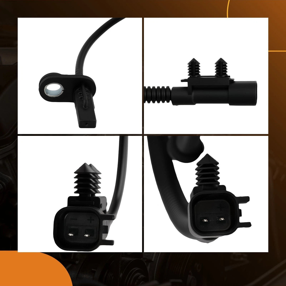 4X ABS Speed Sensor for Dodge Durango Jeep Grand Cherokee (2000–2009) 56029447AE