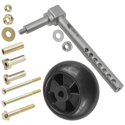 Deck Wheel with Arm Replacement for John Deere X324 X340 X360 48 Inch