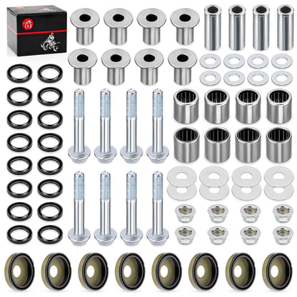 Upper & Lower A Arm Bushings Seals Kit for Suzuki Z400 LTZ400 (2003–2009)
