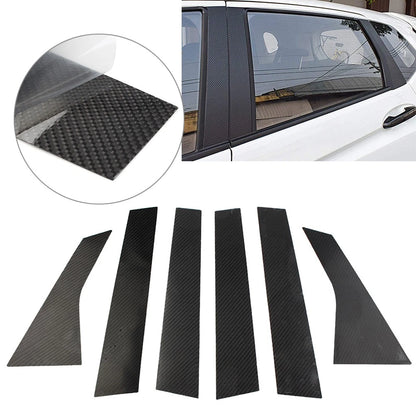 6X B Pillar Post Cover Trim for Honda Accord (2018–2021)