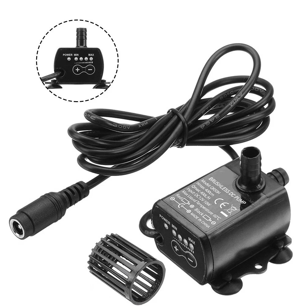 DC12V Brushless Water Pump with Filter for Automotive Applications