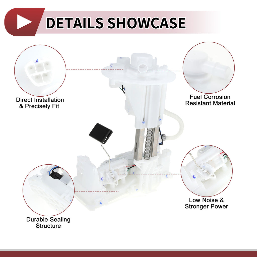 Electric Fuel Pump Assembly Replacement for Toyota C-HR 2.0L 2017–2020