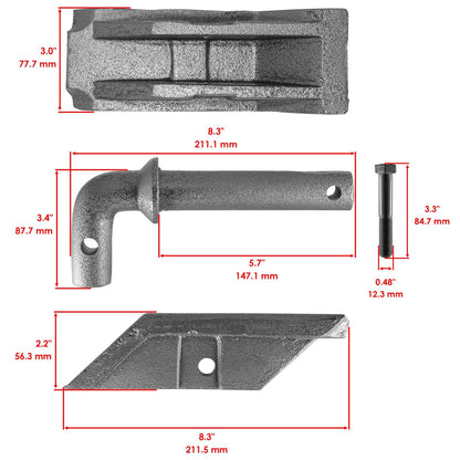 Snow Plow Foot Shoe with Markers for Meyers Buyers Diamond (2004–2009)