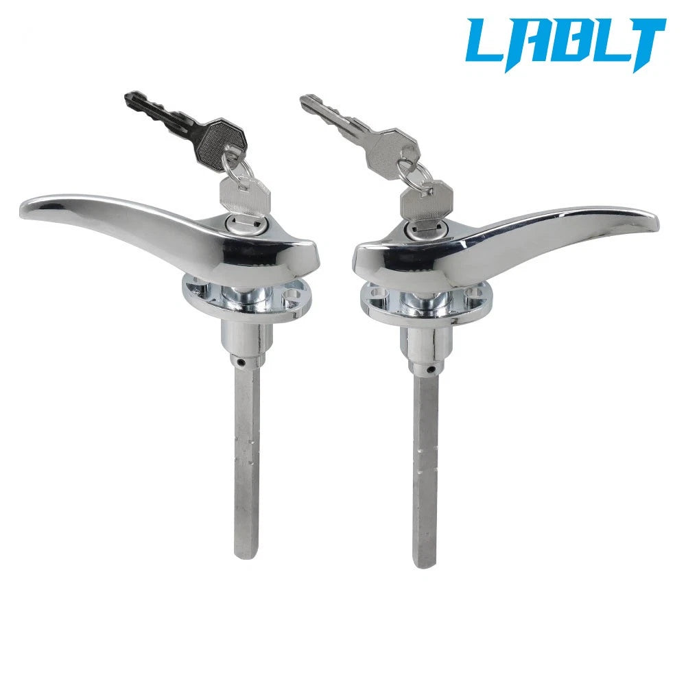 2X Exterior Locking Door Handles W/Key for Ford (1932–1933)