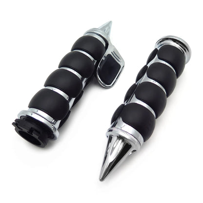 Chrome Hand Grip for Kawasaki Vulcan 800 1500 1600 2000 (1996–2009)