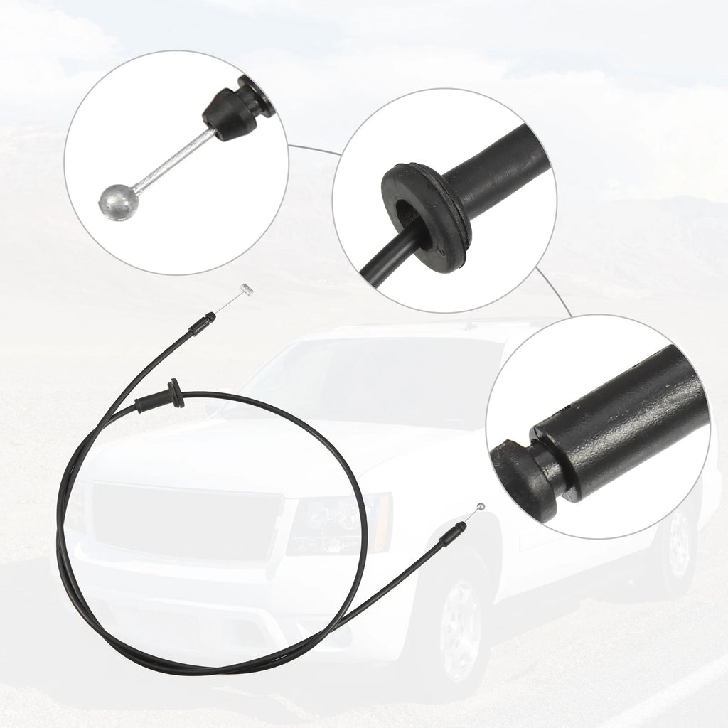 Hood Latch Release Cable Replacement for Hyundai Sonata Azera (2007–2016)