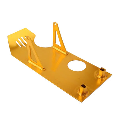 Engine Underride Guard for Honda CRF50 / XR50 (2000–2007) Aluminum Yellow