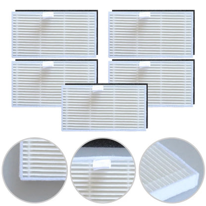 5 Piece Washable Filter Kit for Ultenic T20 Pro Robot Vacuum