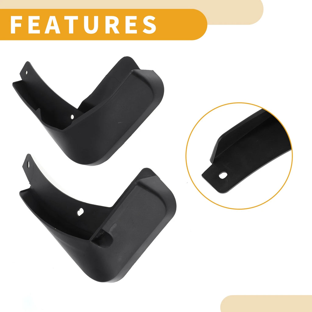 Mud Flap Splash Guard Set for VW Golf 7 Mk7 (2013–2020)