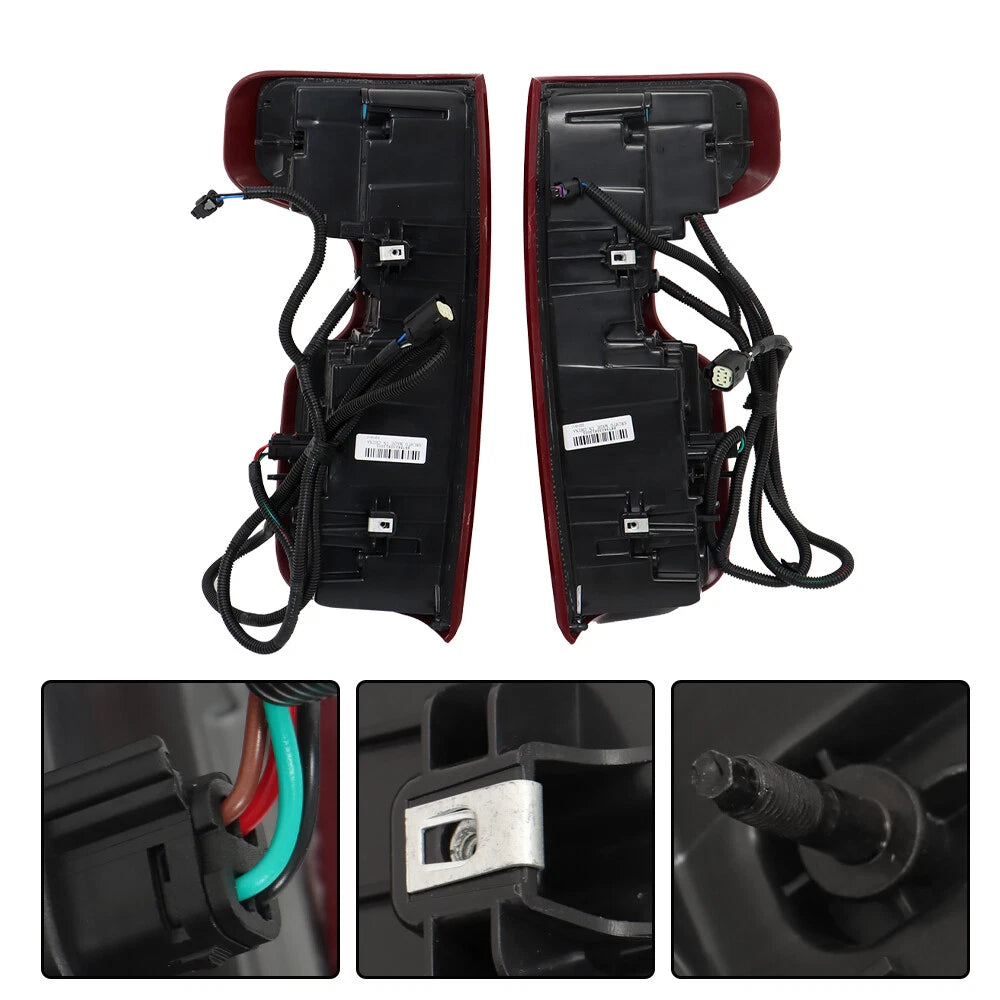 LED Tail Lights for Chevy Silverado 1500 (2019–2023) - Driver + Passenger Side