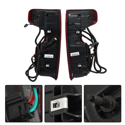 LED Tail Lights for Chevy Silverado 1500 (2019–2023) - Driver + Passenger Side