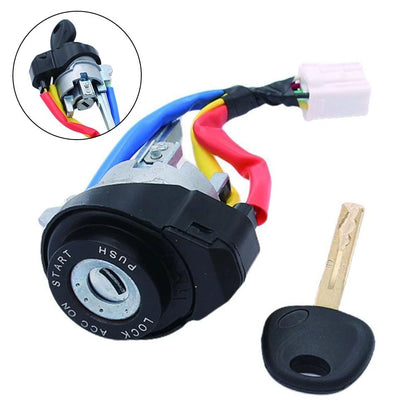 Ignition Lock Cylinder Kit with Two Keys for Hyundai Sonata Models 11 14