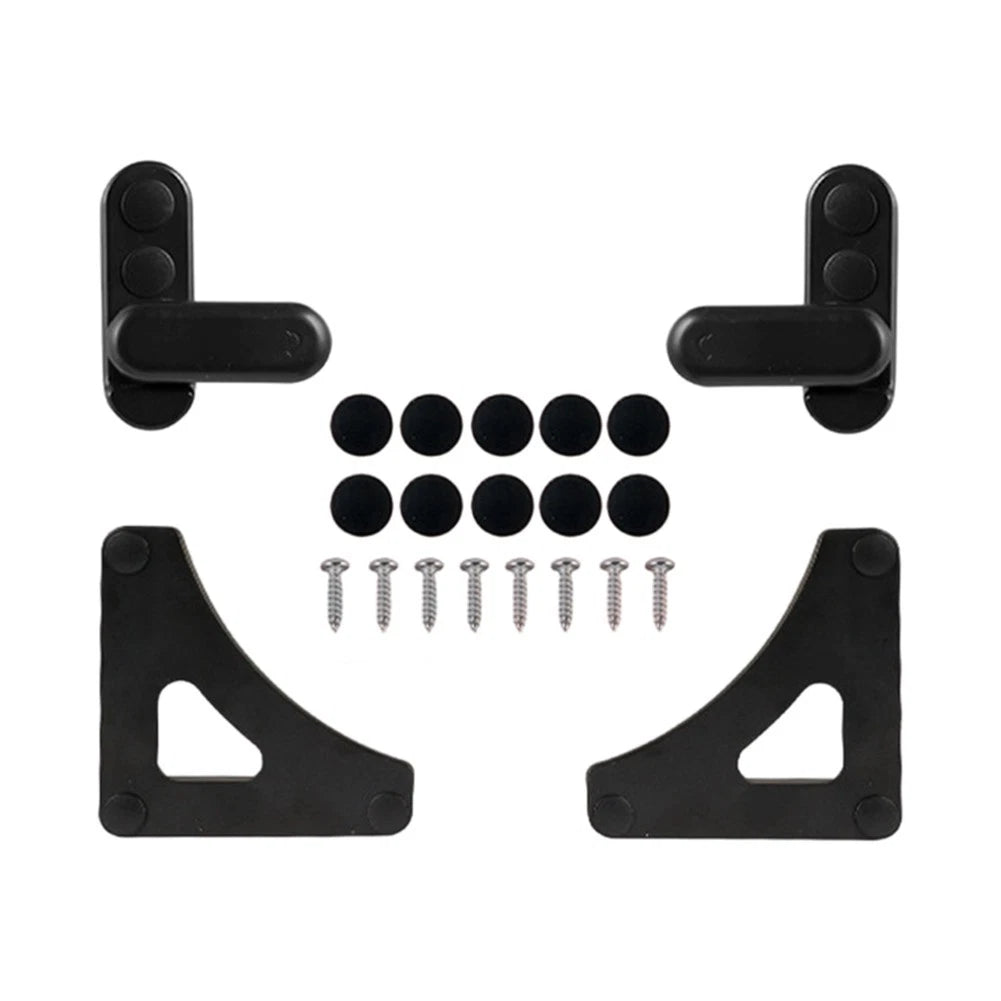 Cabinet Panel Buckle for RV Table Board Locking System (160g, Black)