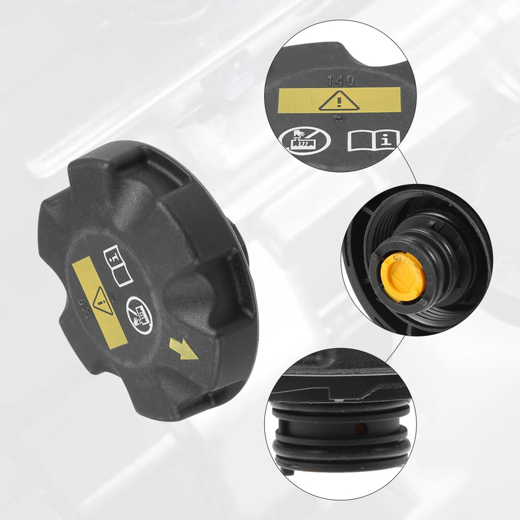 Coolant Reservoir Overflow Tank Cap Replacement for BMW 525i (2004–2007)