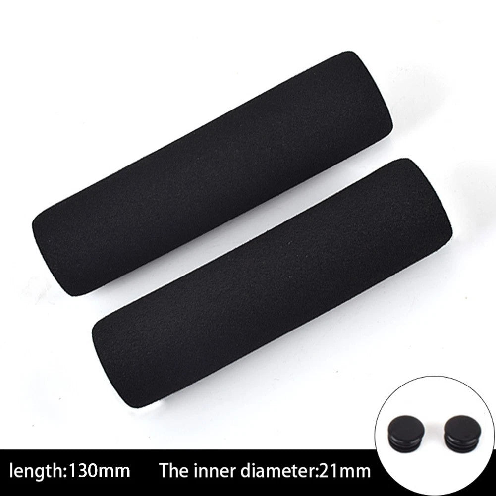 1 Pair Handlebar Foam Cover Grips for Motorcycle (130-500mm)