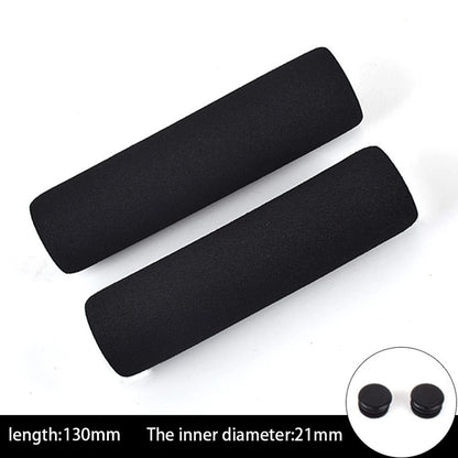 1 Pair Handlebar Foam Cover Grips for Motorcycle (130-500mm)