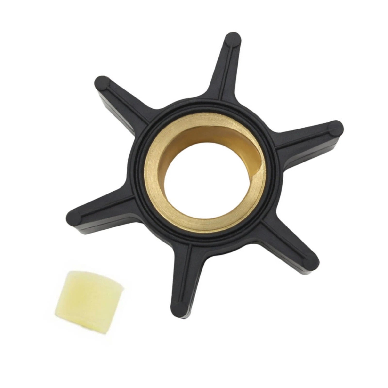 Water Pump Impeller & Key for Johnson Evinrude 20-35HP Outboard (1990–2023)