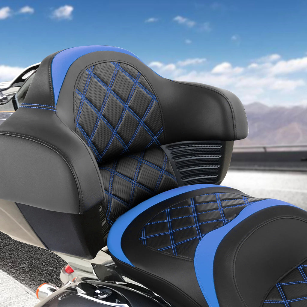 Rear Trunk Backrest Pad for Indian Chieftain Springfield (2014–2023)