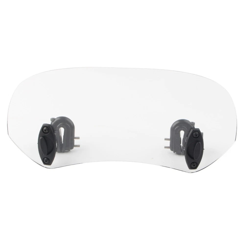 28cm Motor Adjustable Clip-On Windshield Extension Spoiler Windscreen Deflector