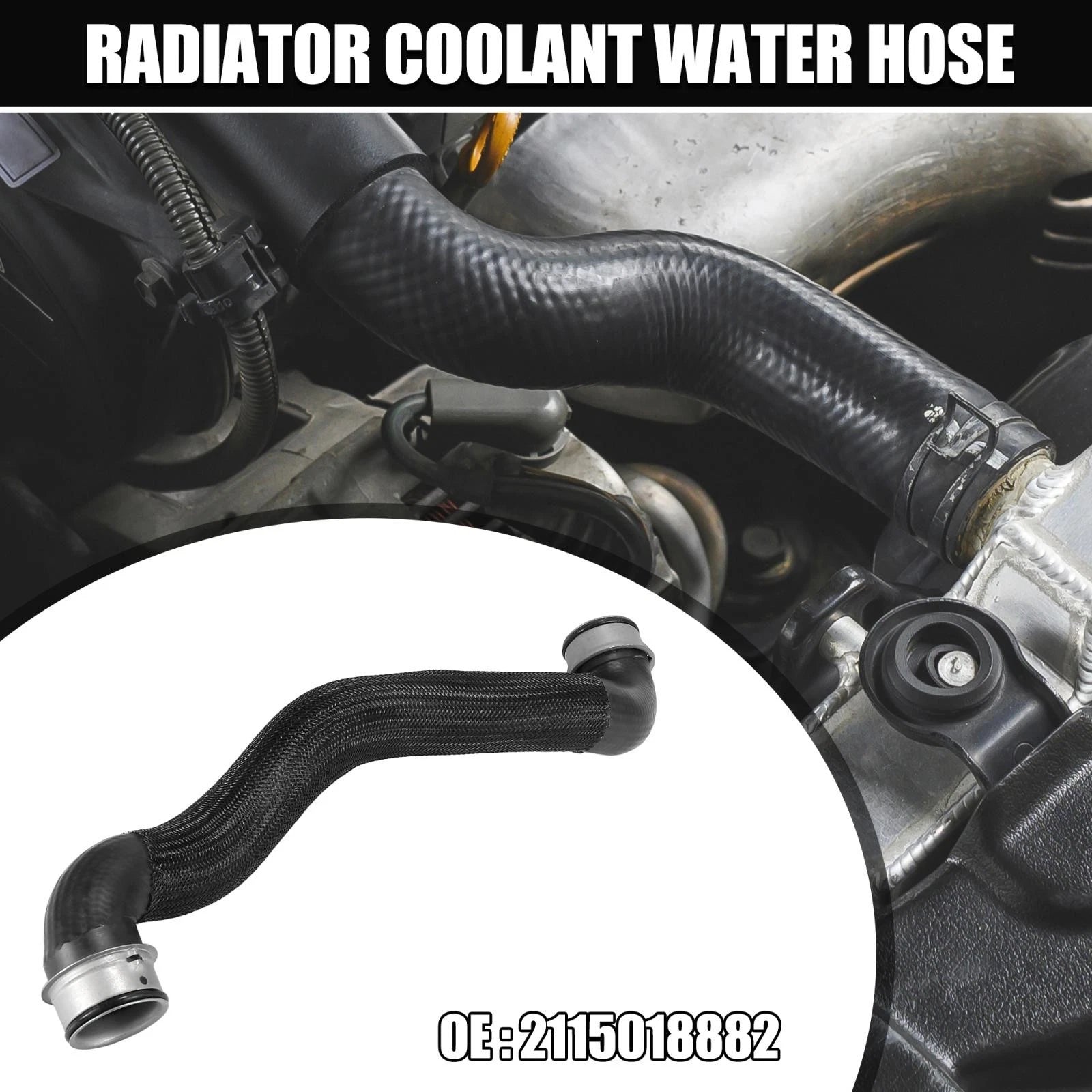 Upper Radiator Coolant Hose Replacement for Mercedes-Benz CLS55 CLS63 (2007–2015)