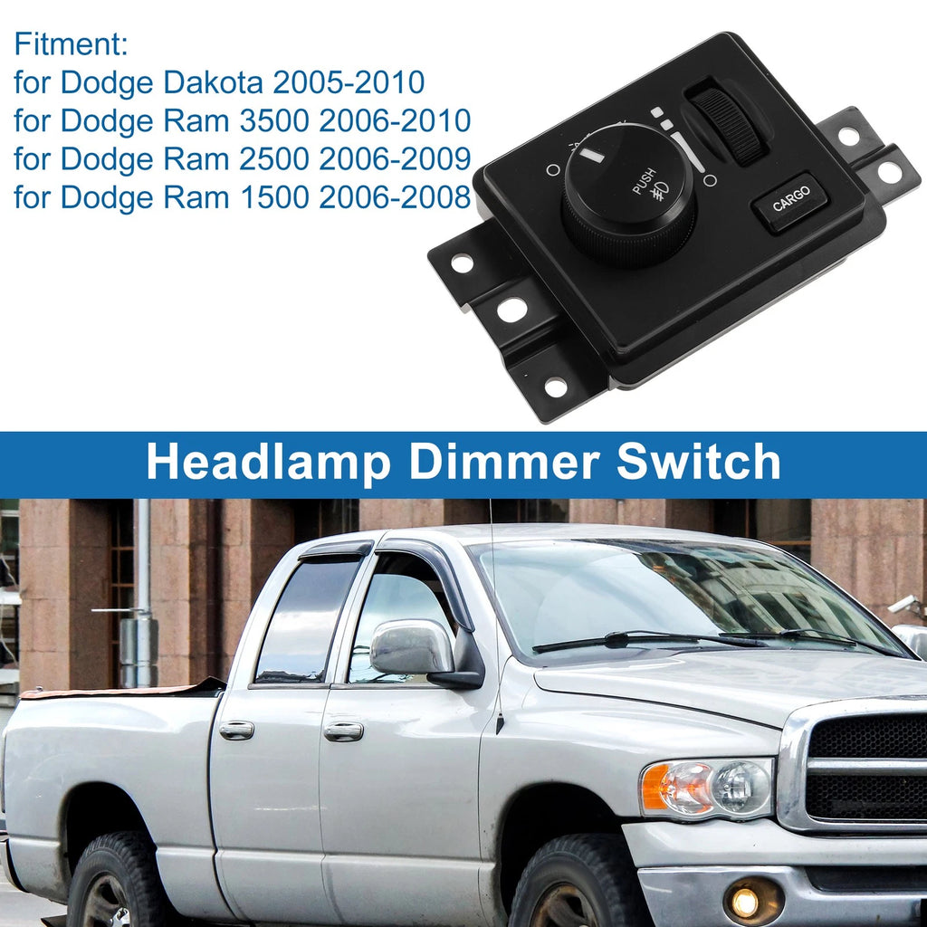 Headlight Switch Replacement for Dodge Dakota (2005–2010) 1 Piece