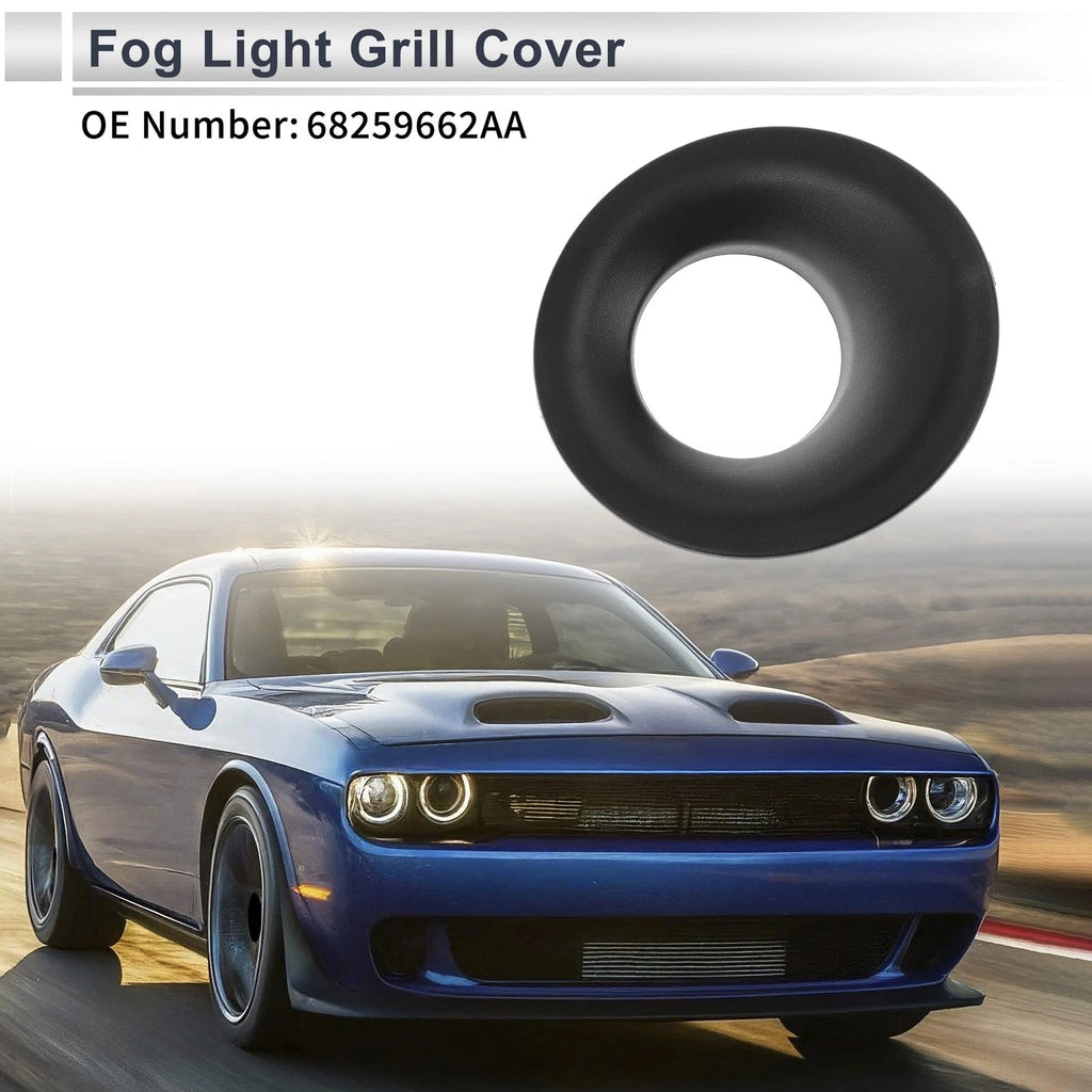 Front Right Fog Light Grill Replacement for Dodge Challenger (2015–2022)