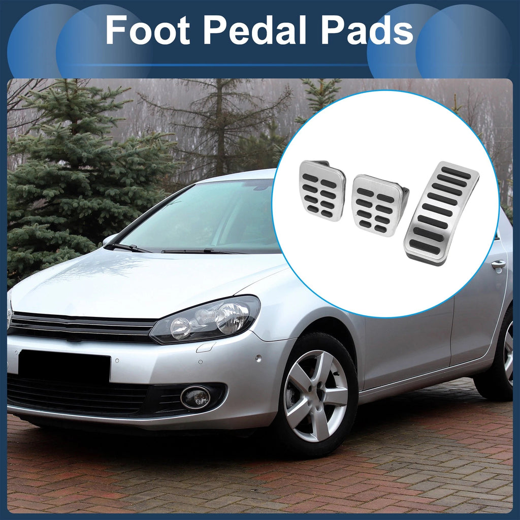 Manual Footrest Pedals Cover Replacement Set for Volkswagen Golf (1997–2005)