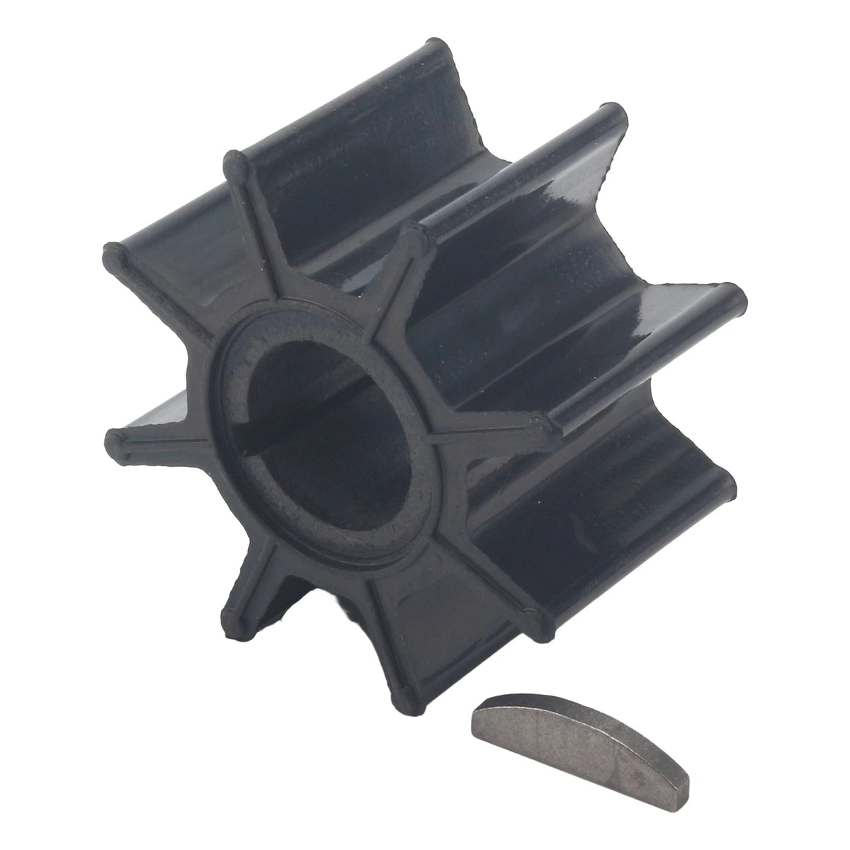 Water Pump Impeller & Key for Mercury 9.9 15 20 HP (1990–2023)