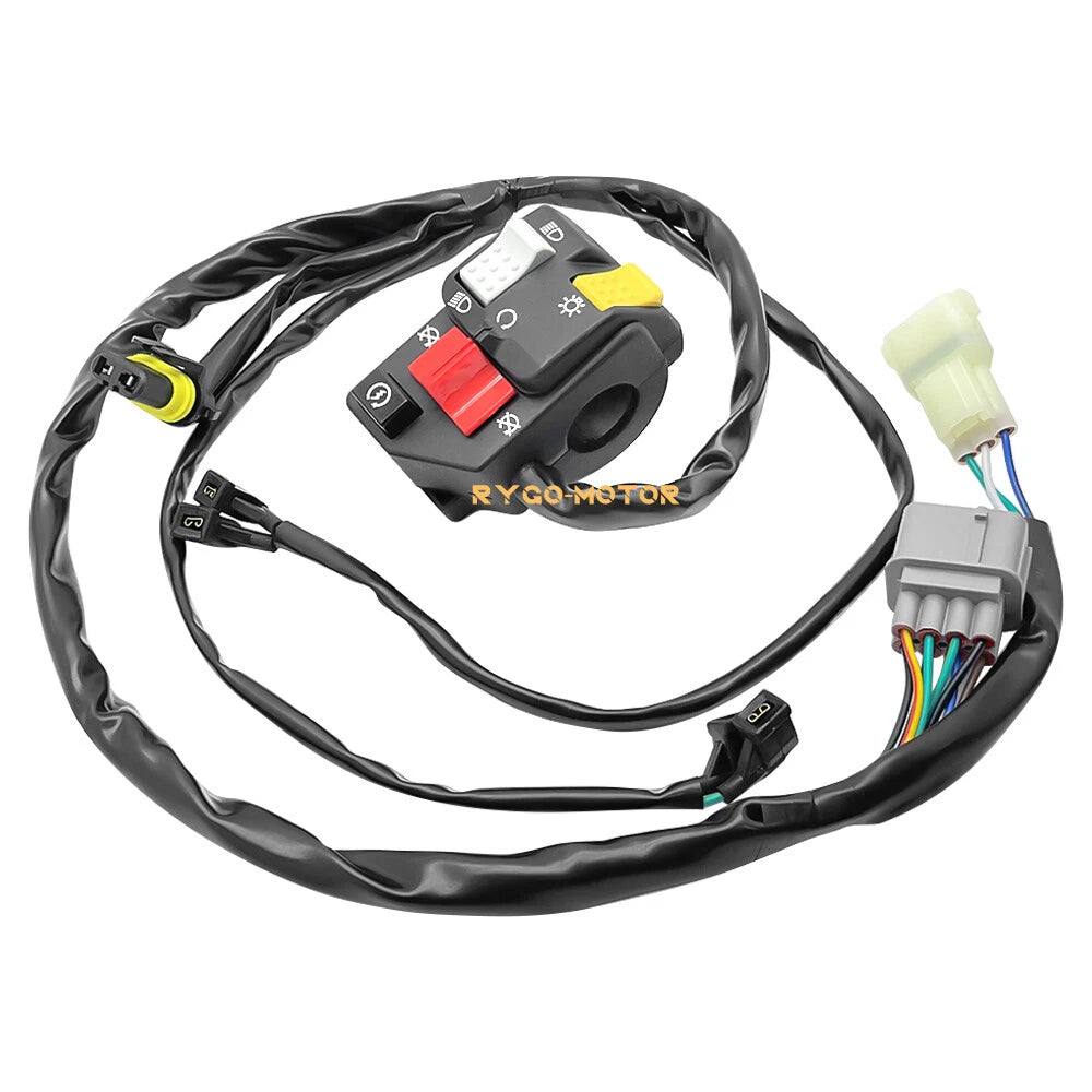 Control Switch Start Kill Stop Headlight for Honda Foreman 500 TRX500FM (2016–2019)