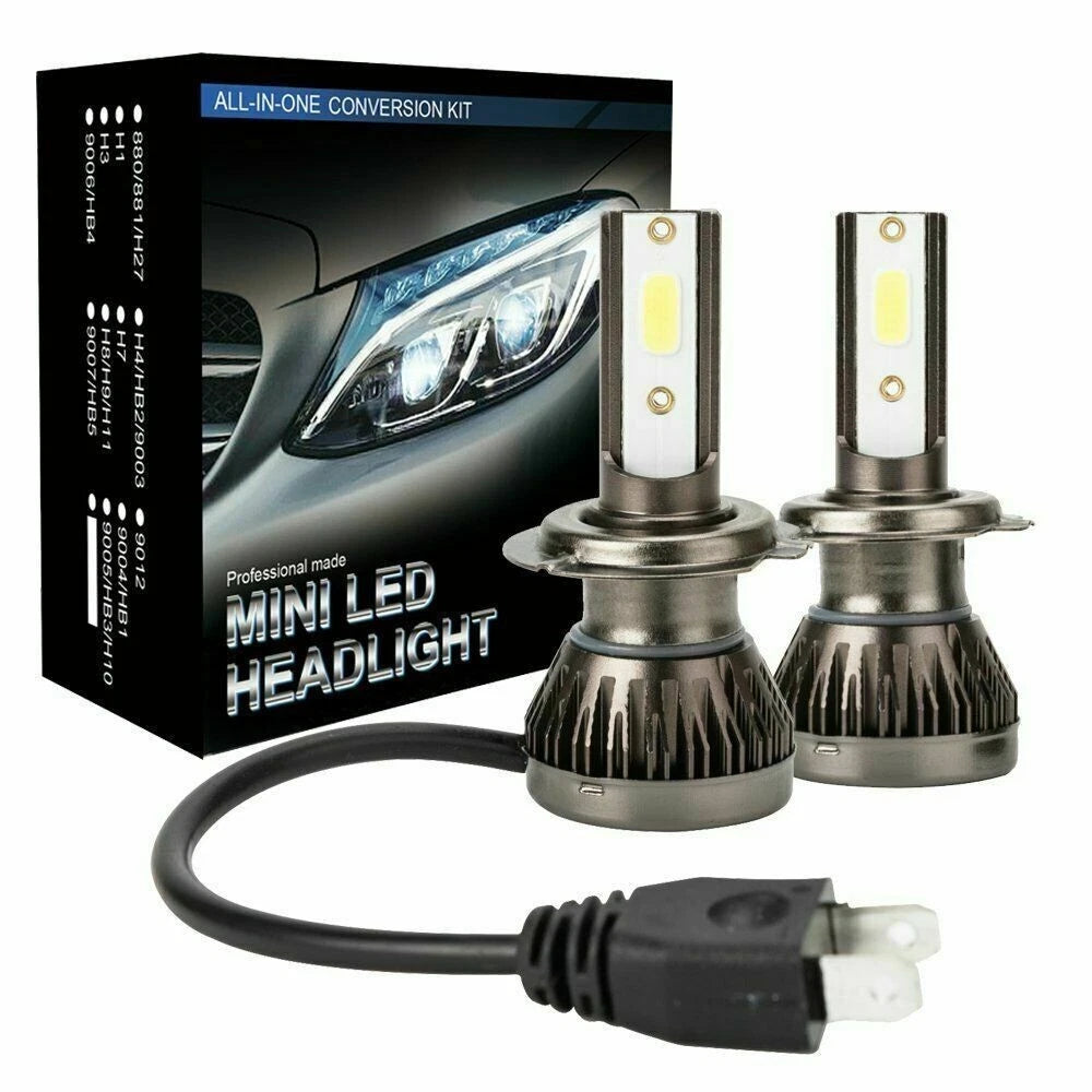 LED Headlamp Bulbs Hi/Low Beam Kit for