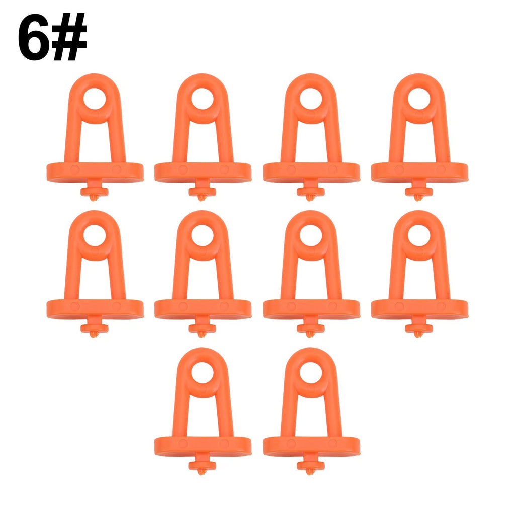 Wall-Mounted Storage Rack for Garage Organizer with 10 Hooks