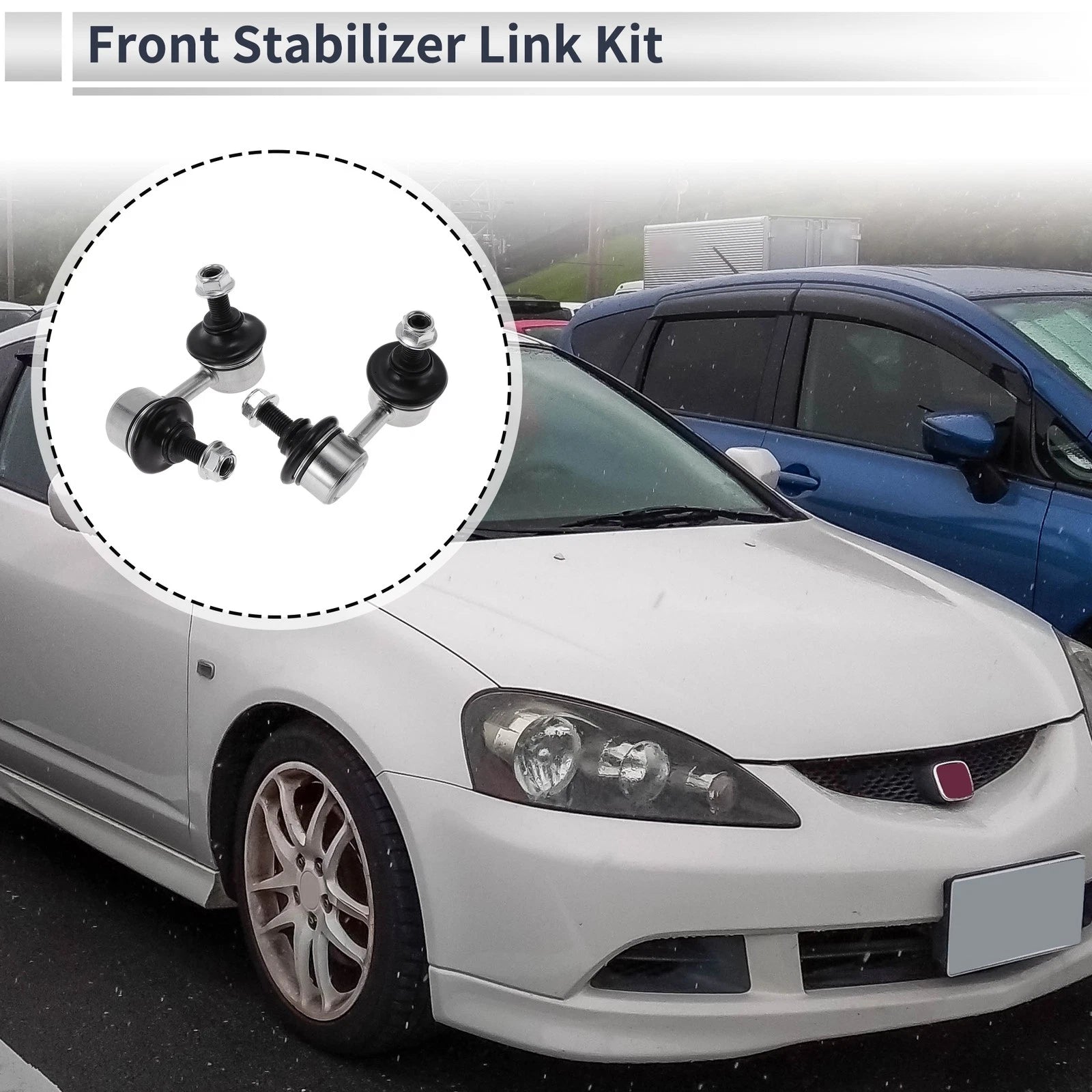 Front Stabilizer Bar Links No Bushing for Acura RSX 2002–2006
