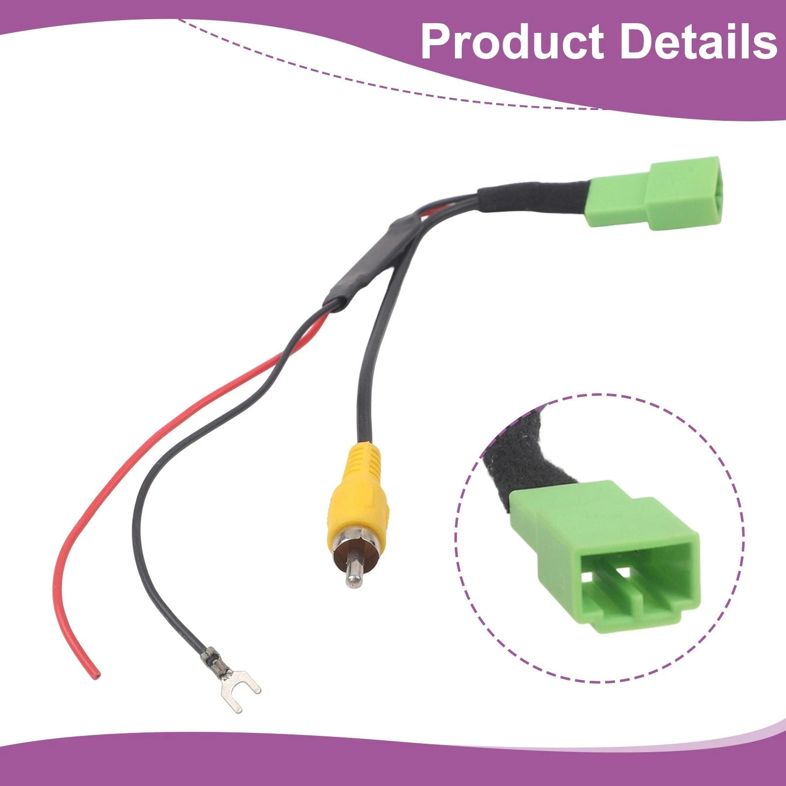 5 Pin Vehicle Camera Conversion Line for Isuzu Dmax (2012–2023)