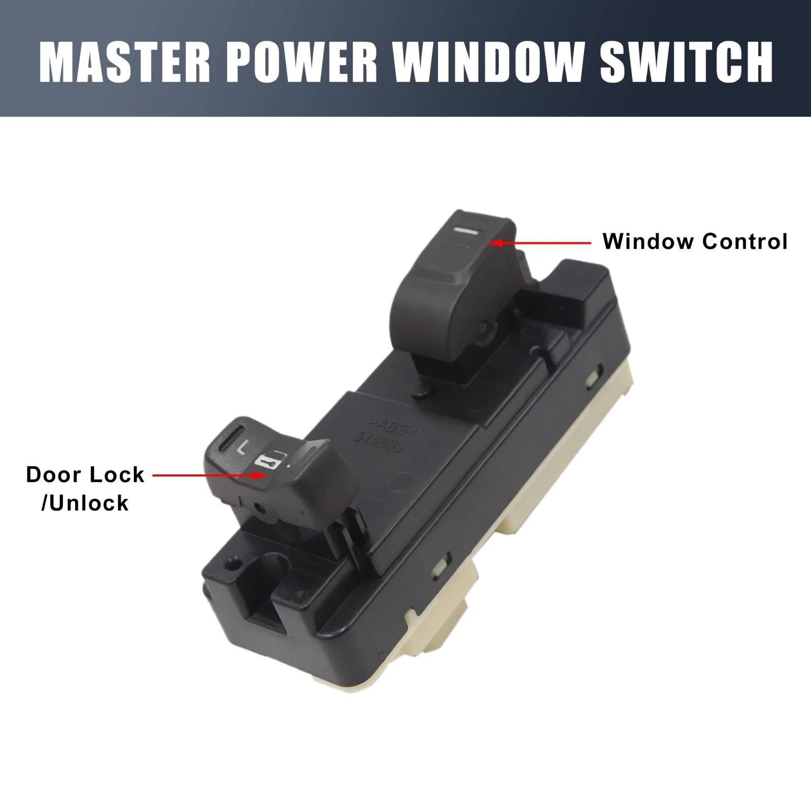 Power Window Switch Front Passenger Side Replacement for GMC Canyon (2015–2022)