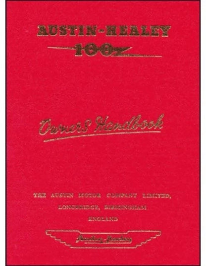 Owners Manual Hardbound for Austin Healey 100 (1952–1956)