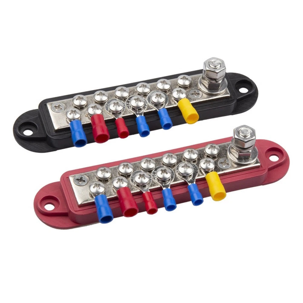 Secure Battery Bus Bar 48 Volt 150 Amp for Marine & Solar Power Systems