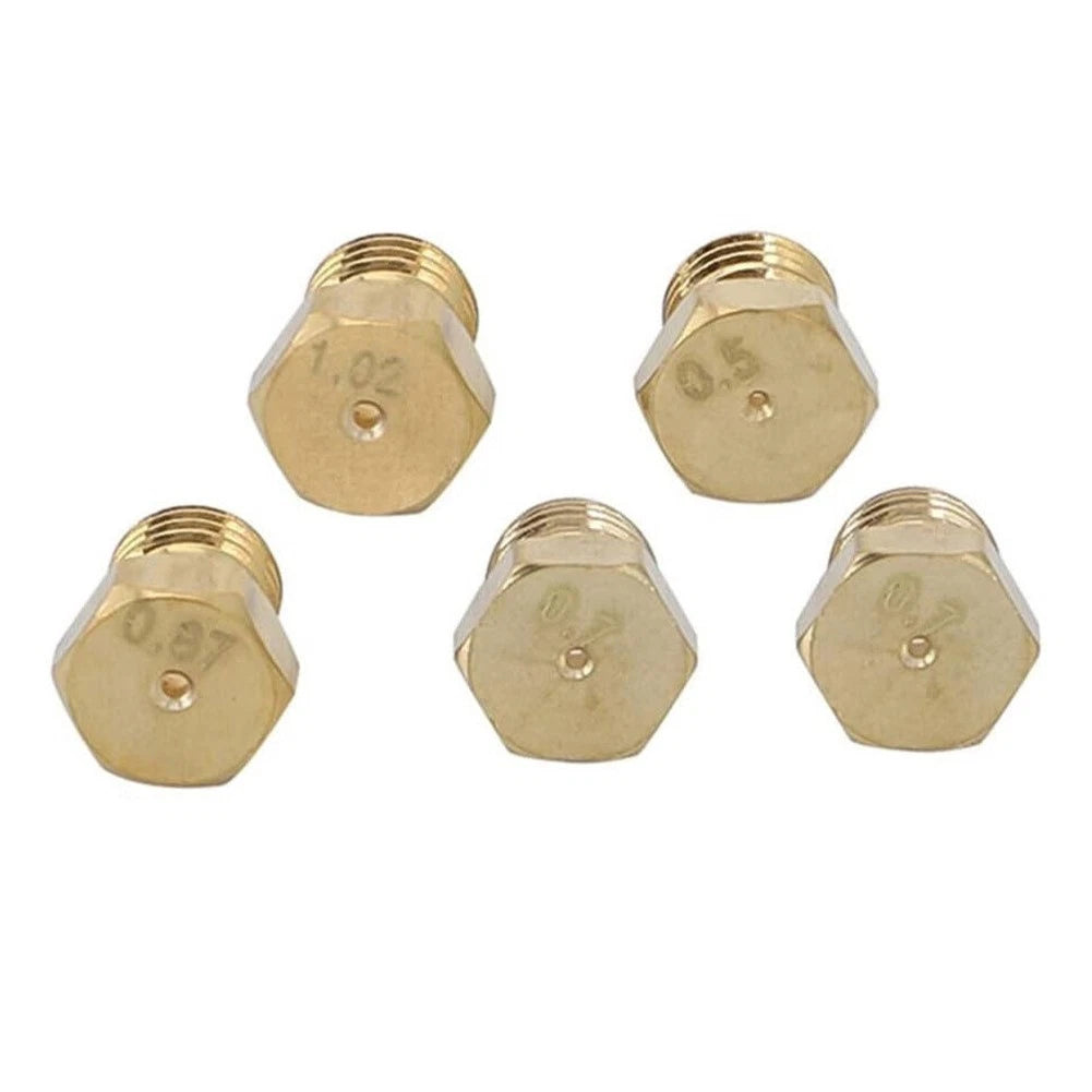 Set of 5 LPG Gas Jets for Enhanced Performance