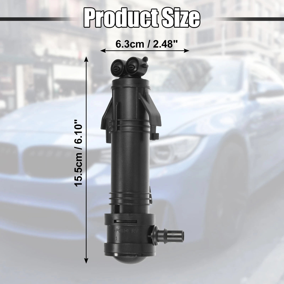 Front Right Headlight Washer Nozzle for Volkswagen Tiguan (2018–2021)