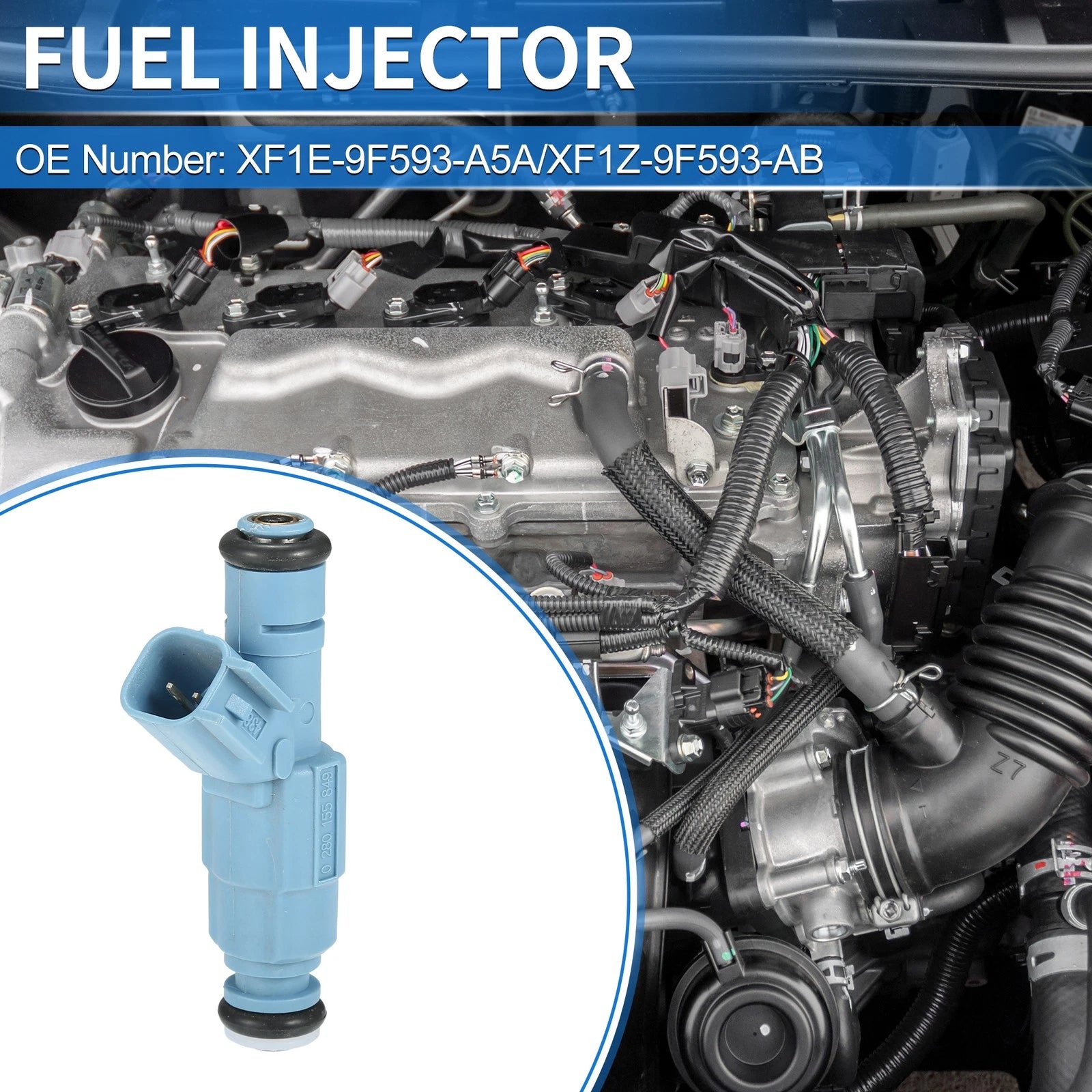 Fuel Injector Replacement for Dodge Ram 1500 4.7L 2002–2007